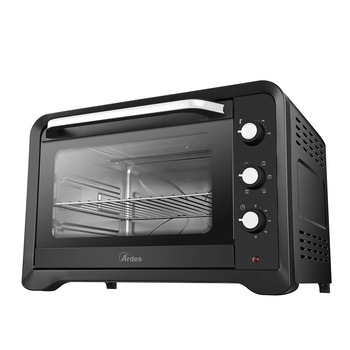 Cuptor electric Ardes Magnus AR6264PB, 2000 W, ventilator, 6 functii de gatire, 64 l, termostat, timer, Negru Cuptor electric Ardes Magnus AR6264PB, 2000 W, ventilator, 6 functii de gatire, 64 l, termostat, timer, Negru