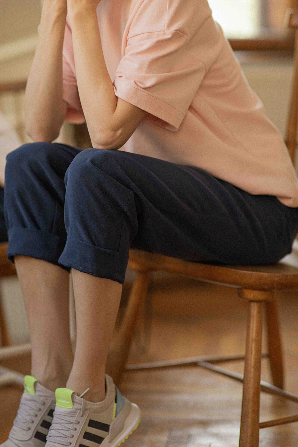 UNDRESS, Pantaloni conici, Bleumarin