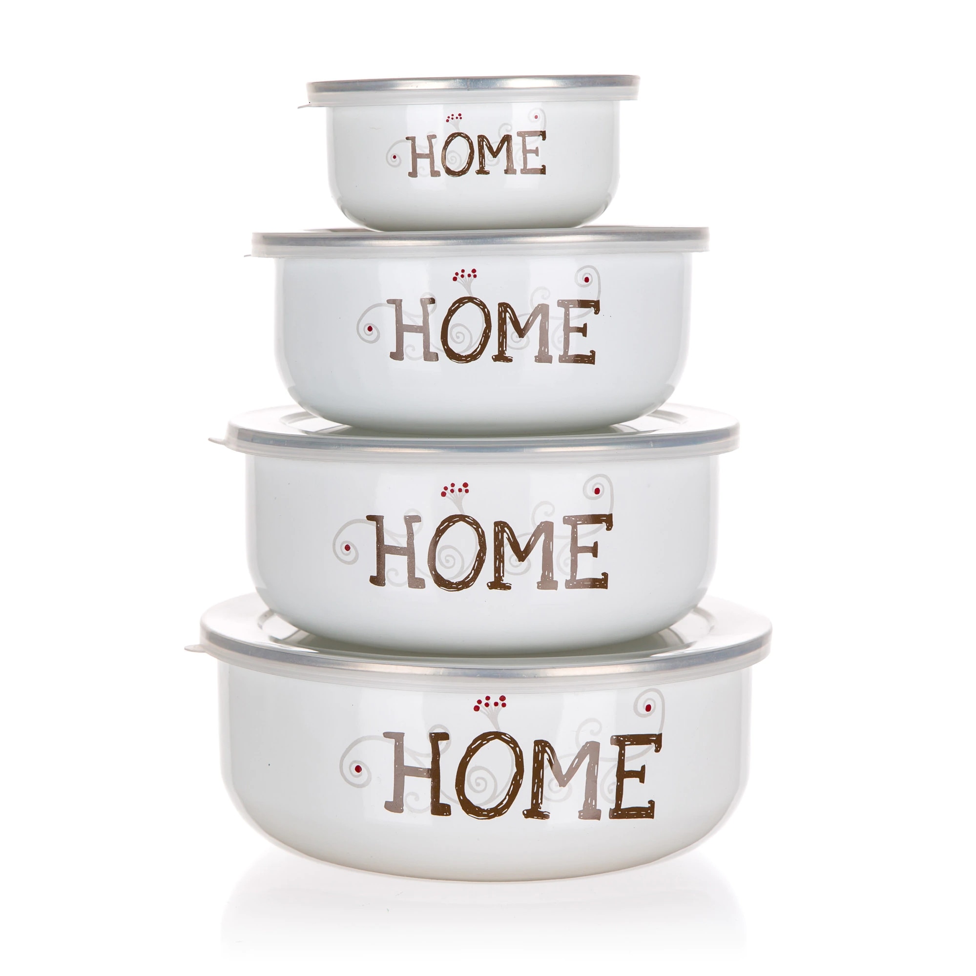 Set oala emailate, model home, 8 piese