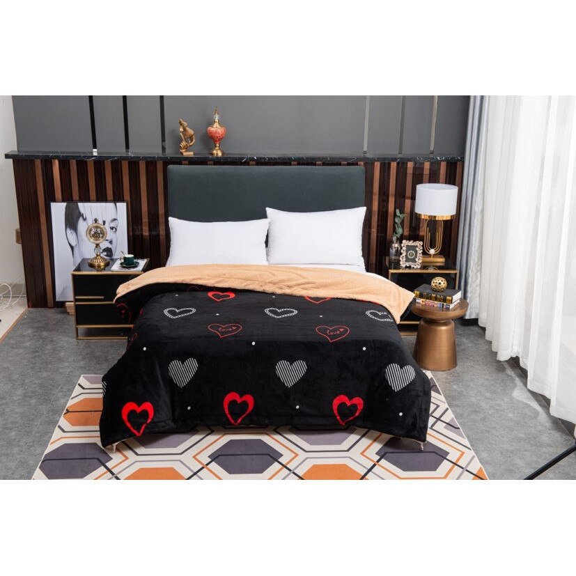 Patura cocolino groasa cu blanita , 200 x 230 , E-SM17