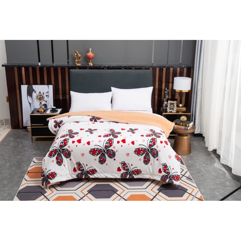 Patura cocolino groasa cu blanita , 200 x 230 , E-SM13