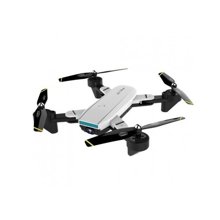 Дрон STELS SG700D, 1080p HD двойна камера, WIFI, 3.7 V 1600 mAh батерия, Бял