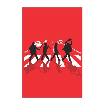 Poster -50x70 cm -Abbey Road Killer Poster -50x70 cm -Abbey Road Killer