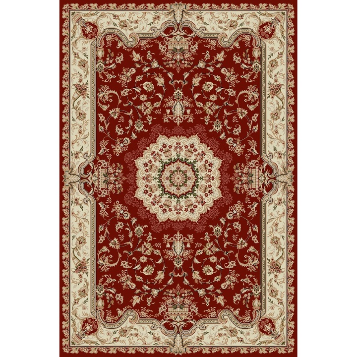 Covor Clasic, Lotos 1520, Rosu, 200x300 cm, 1800 gr/mp