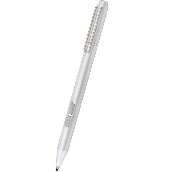 Stylus toll Microsoft Surface-hez, 1024 nyomáspont, tenyér-elutasítás, Surface PRO / Go / Laptop / Könyv / Stúdió, fehér