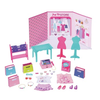 Set accesorii papusa Baby Born, Boutique Pop up Store, 25 bucati Set accesorii papusa Baby Born, Boutique Pop up Store, 25 bucati