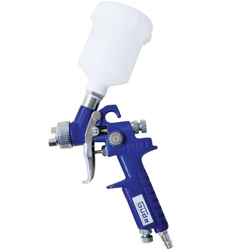 Pistol de vopsit cu aer comprimat profesional Guede Gude02750, 100 ml, Ø0.8 mm Pistol de vopsit cu aer comprimat profesional Guede Gude02750, 100 ml, Ø0.8 mm