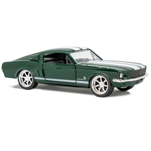 Macheta Auto Fast & Furious, Editia nr 30 - 1967 Ford Mustang, Verde, 1:32