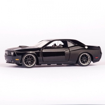 Macheta Auto Fast & Furious, Editia nr 32 - Dom's Dodge Challenger SRT8, Negru, 1:32 Macheta Auto Fast & Furious, Editia nr 32 - Dom's Dodge Challenger SRT8, Negru, 1:32