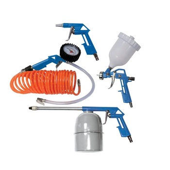 Scule pneumatice Scheppach SCH3906101704, 5 piese Scule pneumatice Scheppach SCH3906101704, 5 piese