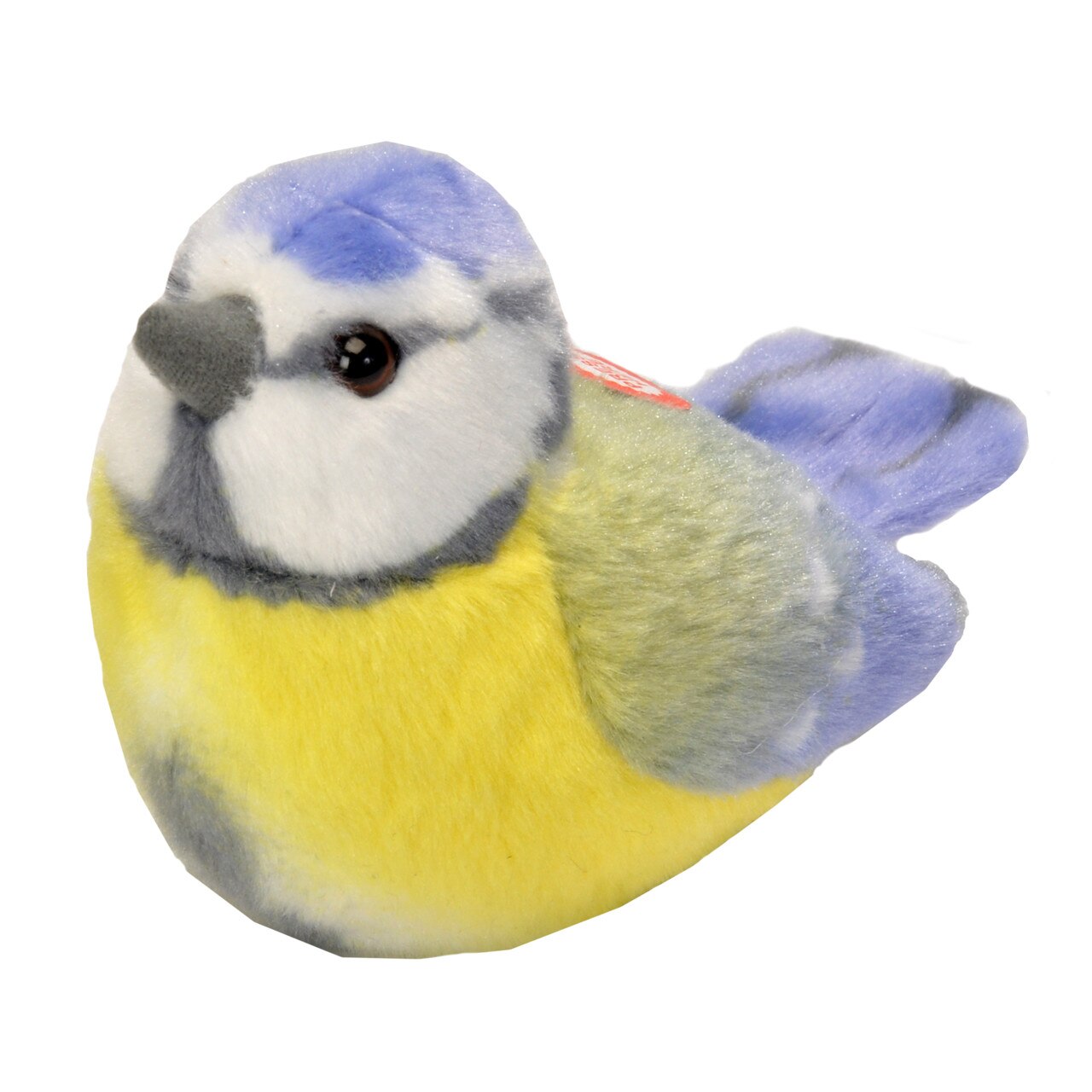 Jucarie plush cu sunet Wild Republic Pitigoi Albastru, Blue Tit - 13 cm