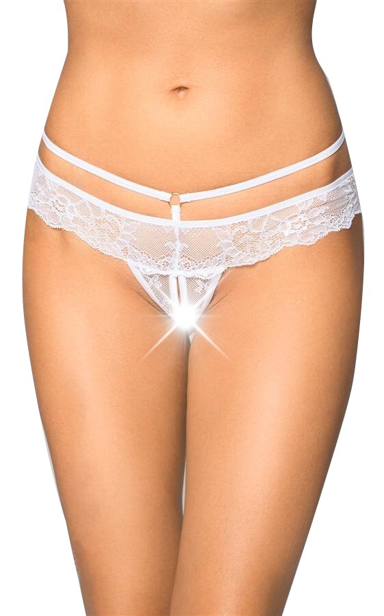 Chiloti Erotic Thongs 2475, Softline, Poliamida/Elastan, Alb