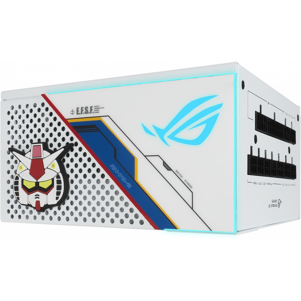 Sursa de alimentare ASUS ROG Strix 850W White Gundam Edition, 80+ Gold