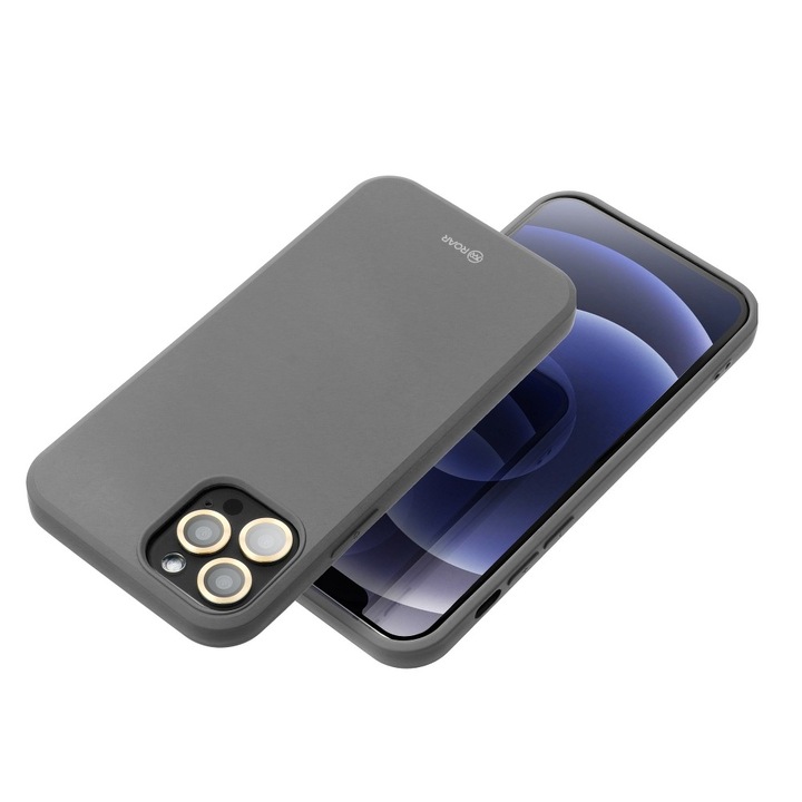 Roar Colorful Jelly tok Xiaomi Redmi 9A / 9AT / 9i telefonhoz, szürke