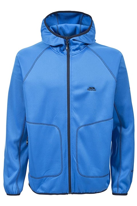 Jacheta polara pentru barbati, Trespass, Poliester, Marime L, Albastru