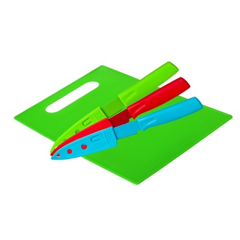 Set Tocator Cu 3 Cutite Vanora 9.5 cm, Verde Set Tocator Cu 3 Cutite Vanora 9.5 cm, Verde
