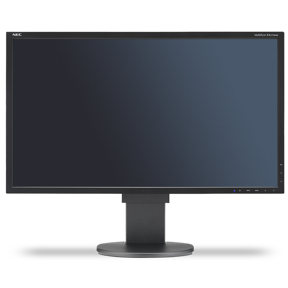 LED monitor IPS NEC 27", 2K, DVI, HDMI, DisplayPort, fekete, EA275WMI ...