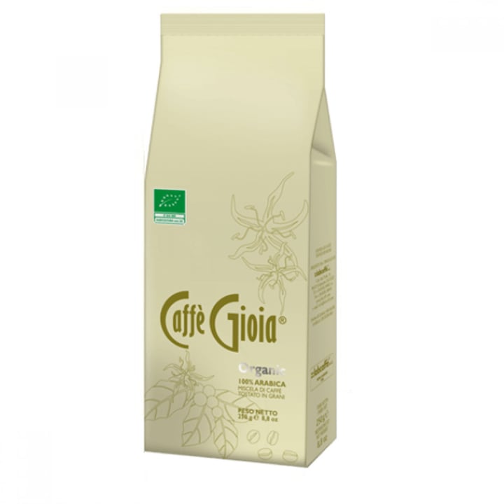 Caffé Gioia szemes kávé kávé, Bio 100% Arabica, 250g