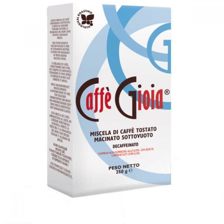 Caffé Gioia, Koffeinmentes őrölt kávé, 250g
