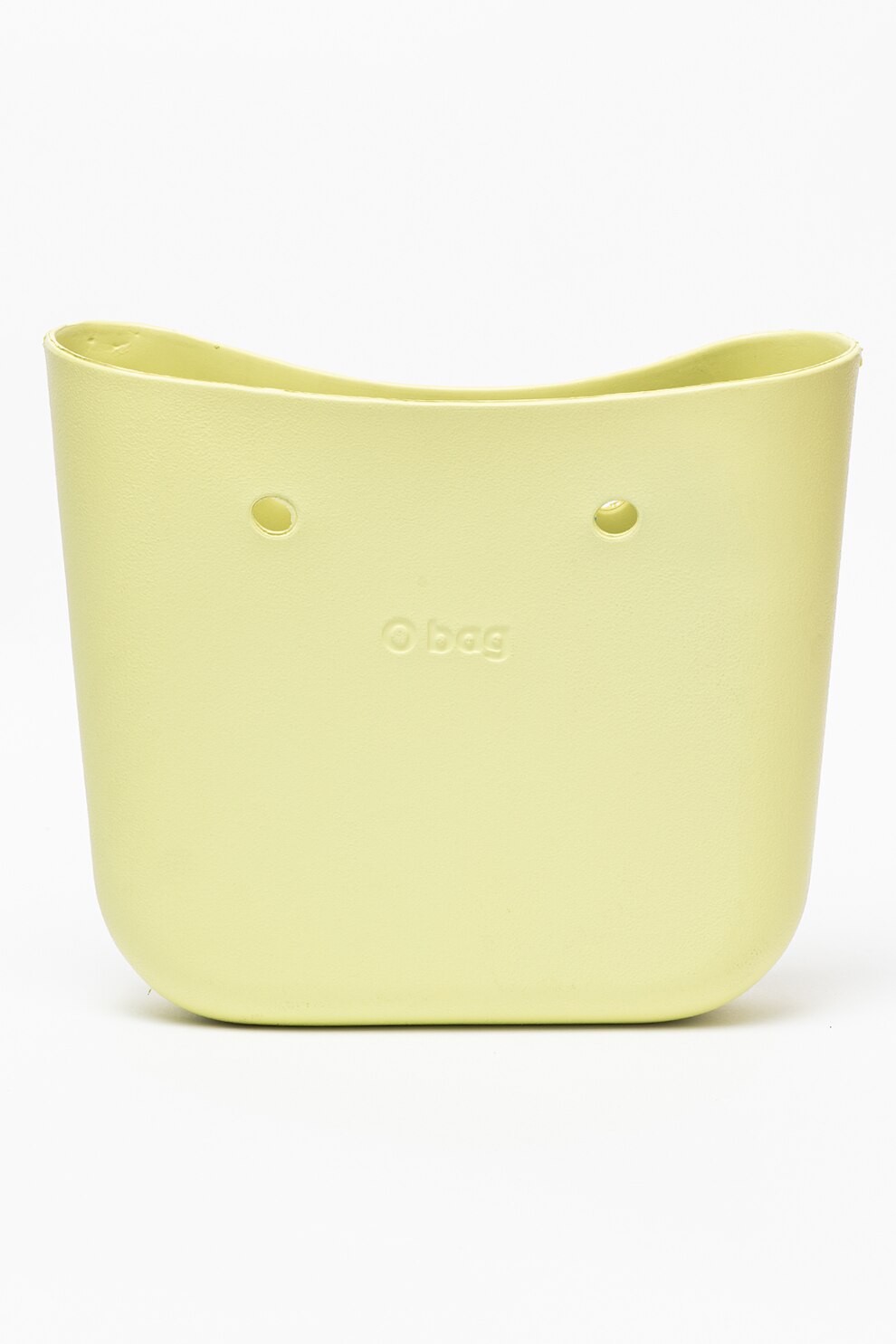 O bag, Corp de geanta shopper cu logo stantat, Verde fistic