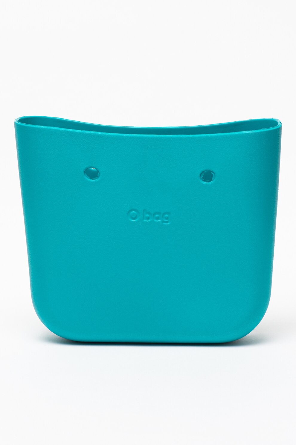 O bag, Corp de geanta shopper cu logo stantat, Verde persan