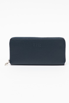 O bag, Portofel de piele ecologica cu logo brodat, Bleumarin O bag, Portofel de piele ecologica cu logo brodat, Bleumarin