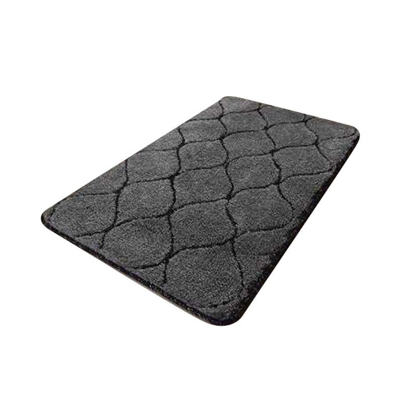 Covoras de Baie, Chilai Home, model Infinity Antracit, 60x100 cm , Acrilic