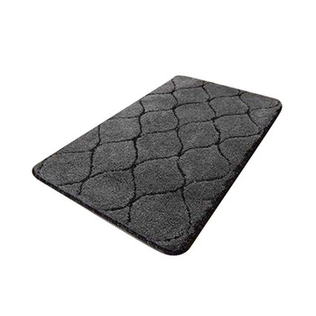 Covoras de Baie, Chilai Home, model Infinity Antracit, 60x100 cm , Acrilic Covoras de Baie, Chilai Home, model Infinity Antracit, 60x100 cm , Acrilic
