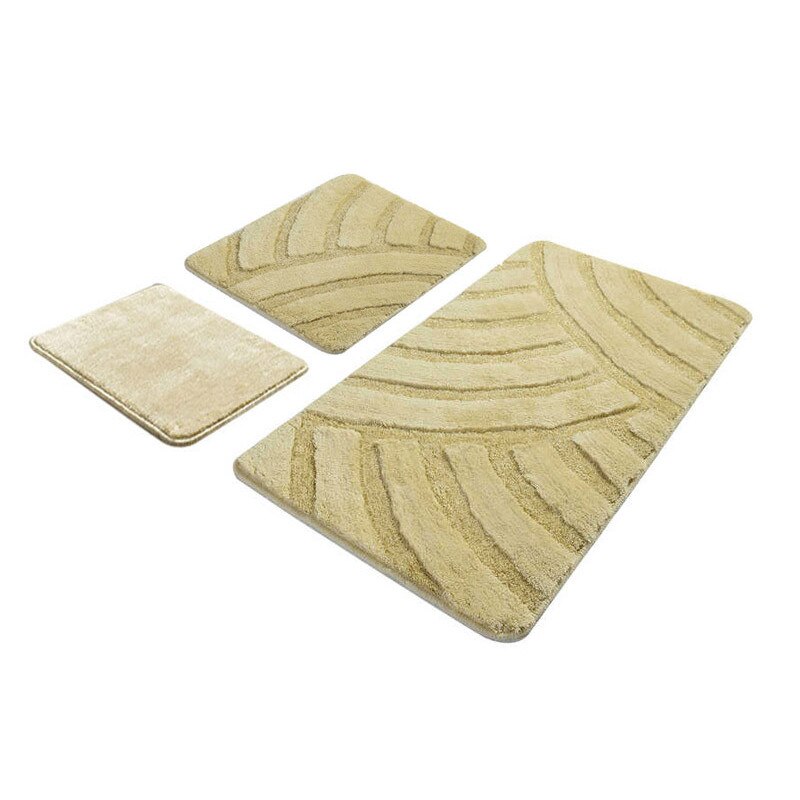 Set 3 Covorase de Baie, Chilai Home, model Alya Tas , Acrilic