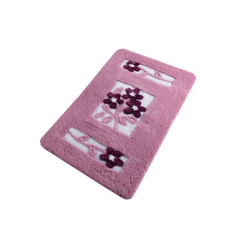 Covoras de Baie, Chilai Home, model Linda Mov, 60x100 cm , Acrilic Covoras de Baie, Chilai Home, model Linda Mov, 60x100 cm , Acrilic