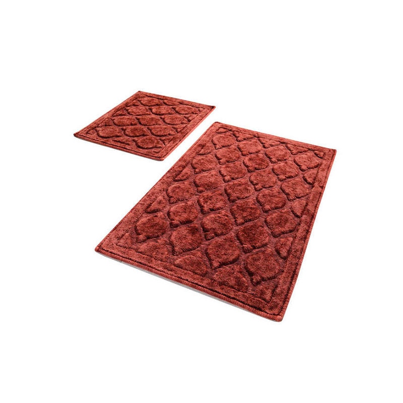 Set 2 Covorase de Baie, Chilai Home, model Dante Jean Gulk , Bumbac 100%