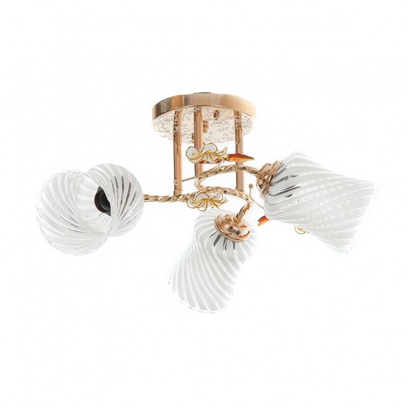 Candelabru Blakely, Auriu, 3Xe27, El 801/3 gd