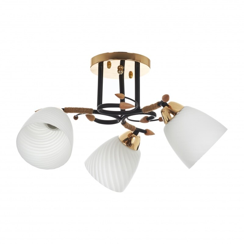 Candelabru Monterrey, Auriu, 3XE27, EL 1753/3 GD