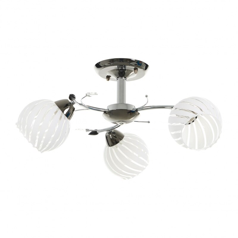 Candelabru Monteca, Crom, 3Xe27, El 973/3 Ch