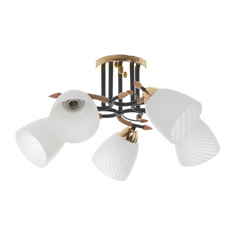 Candelabru Monterrey, Auriu, 5XE27, EL 1753/5 GD