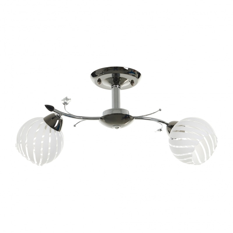 Candelabru Monteca, Crom, 2Xe27, El 973/2 Ch