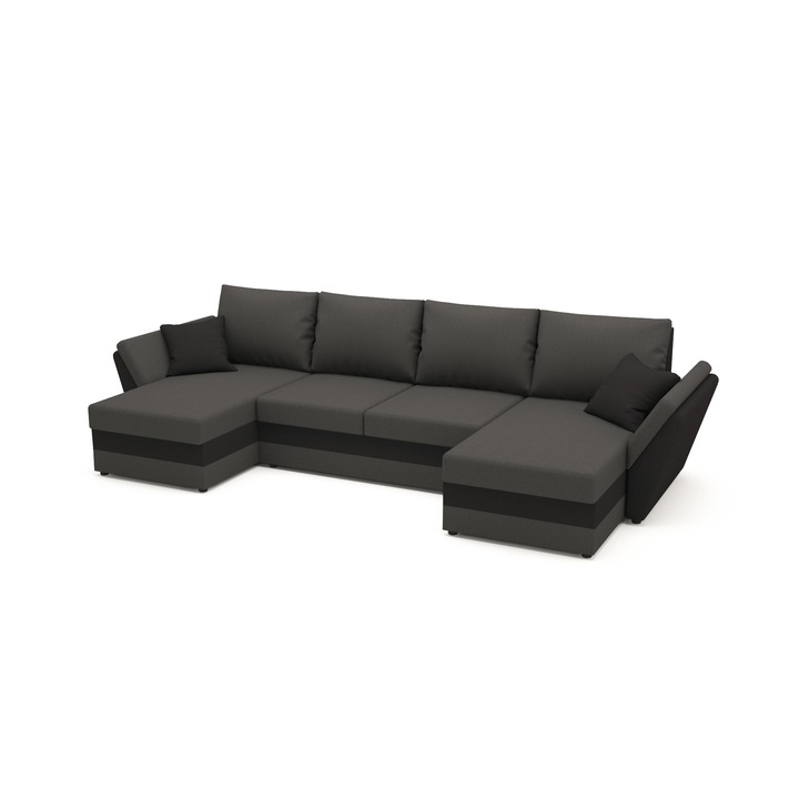 Canapea extensibila Palma dkG&B, U Shape, 325 x 140 x 90 cm