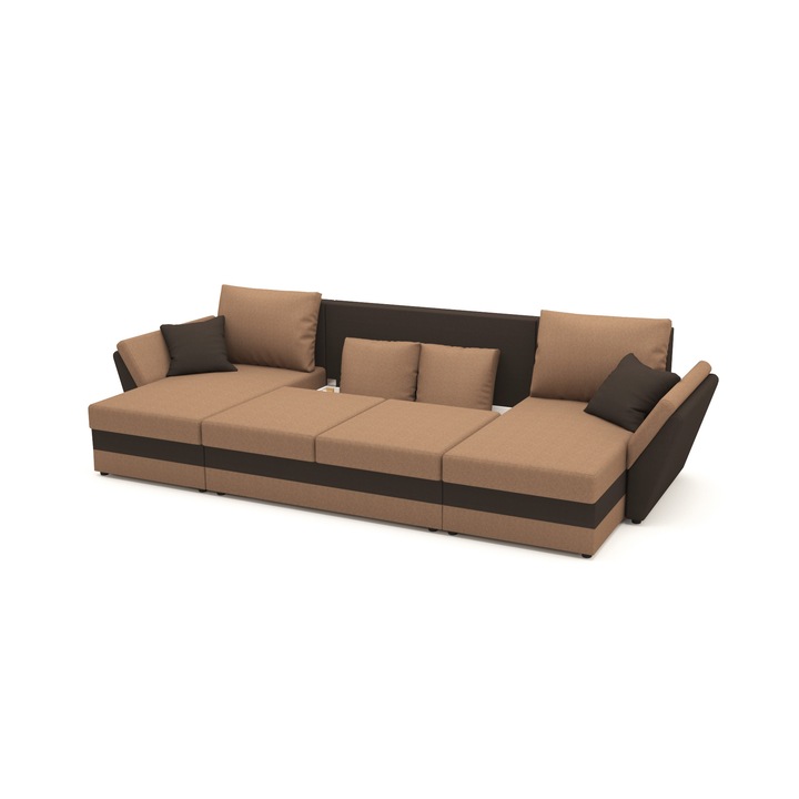 Canapea extensibila Palma M&R, U Shape, 325 x 140 x 90 cm