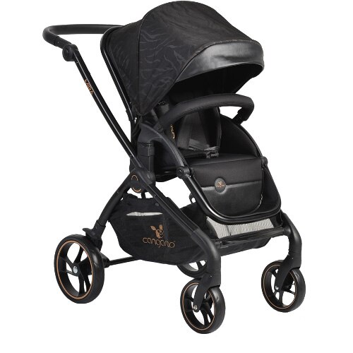 Carucior Cangaroo 2 in 1 Mira Negru