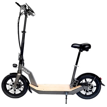 Trotineta electrica cu sa Evolio ZEN, pliabila, 500W, 10.4 Ah, 25-35km/h, port USB, negru Trotineta electrica cu sa Evolio ZEN, pliabila, 500W, 10.4 Ah, 25-35km/h, port USB, negru