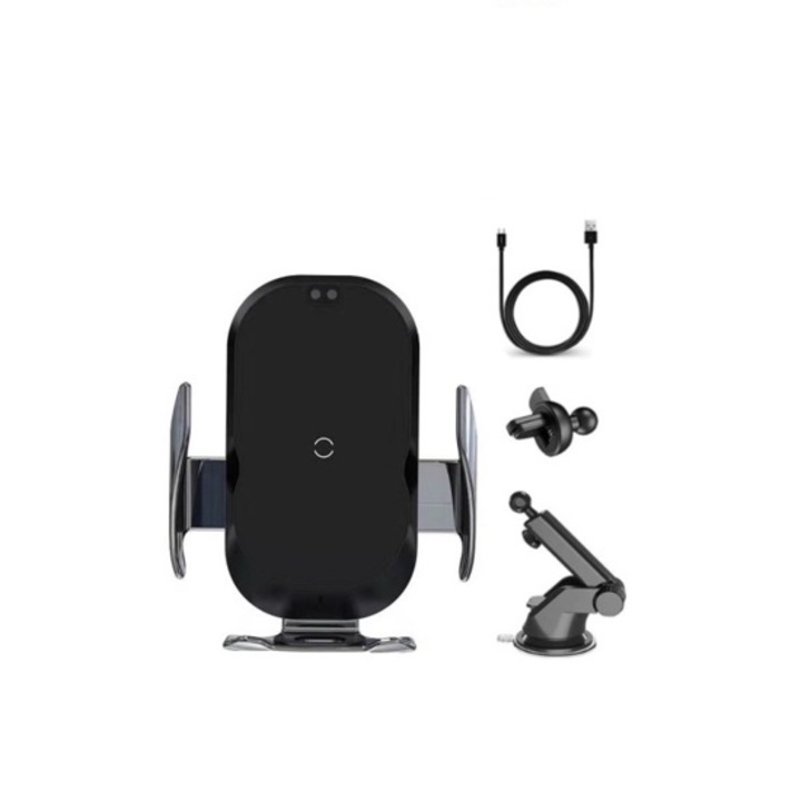 Incarcator Auto Wireless 15W, SUPER FAST CHARGE, Smart Sensor