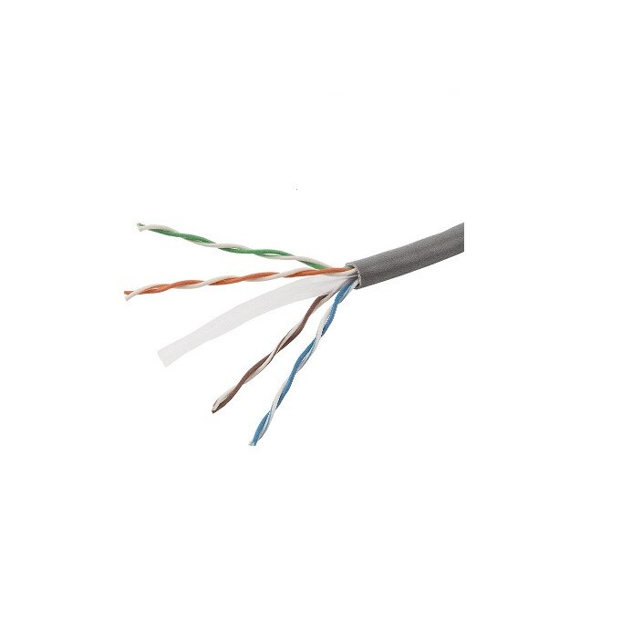 Cablu UTP CAT5 Aluminiu Cuprat 0.4mm rola de 305m