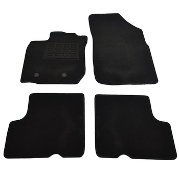 Set covorase AutoLux, mocheta, pentru Dacia Duster 4x4 2010-2014, negru, 4 buc Set covorase AutoLux, mocheta, pentru Dacia Duster 4x4 2010-2014, negru, 4 buc