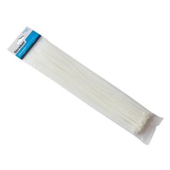 Set 50 coliere (soricei) Strohm SM-CV-450-4-8, plastic, 450x4.8mm, Alb Set 50 coliere (soricei) Strohm SM-CV-450-4-8, plastic, 450x4.8mm, Alb