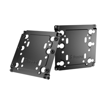 Set 2 bucati Multibraket Universal Fractal Design Type A, HDD/SSD/Pompa, Negru Set 2 bucati Multibraket Universal Fractal Design Type A, HDD/SSD/Pompa, Negru