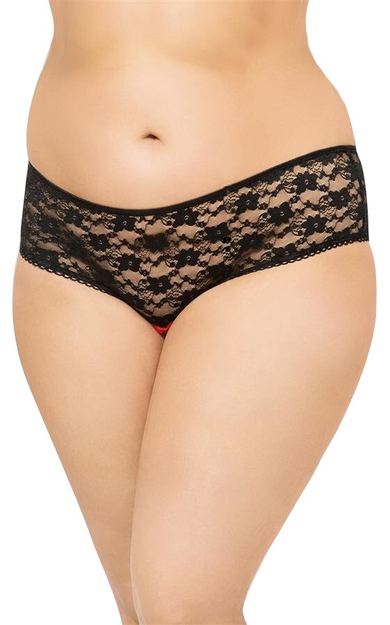 Chiloti bikini dama Softline 2470, Poliester/Elastan, Negru, XL, Negru mat