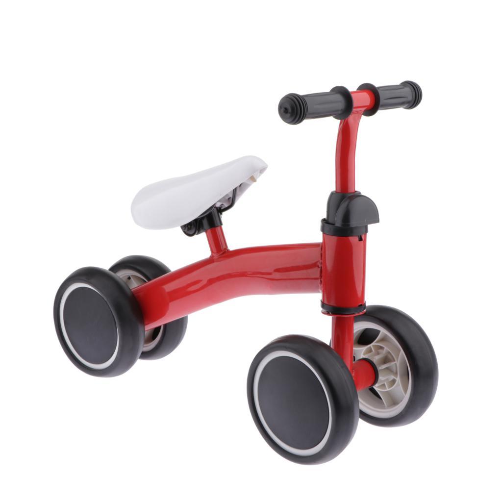 Bicicleta echilibru, Toddler Balance Bike, 1-3 ani, rosu