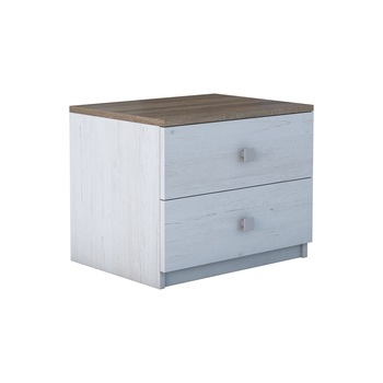 Noptiera Rares, 60x50x47 cm, culoare Ulm/Stejar Noptiera Rares, 60x50x47 cm, culoare Ulm/Stejar