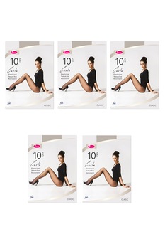 Set 5 Bucati dres CARLA 10,Charme,10 DEN, Bej deschis Set 5 Bucati dres CARLA 10,Charme,10 DEN, Bej deschis