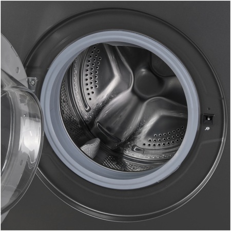 Masina de spalat rufe Fram FWM-V714T2SLD+++, 7 kg, 1400 rpm, Clasa D, Display digital, Allergy safe, Start intarziat, Anti-sifonare, Eco-Logic, Gri